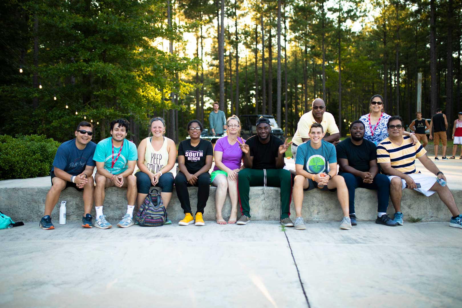 Camp Grace ministry partners and campers